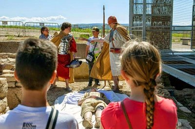 Por tercera temporada consecutiva vuelven las visitas teatralizadas al Yacimiento ibero-romano de Cástulo