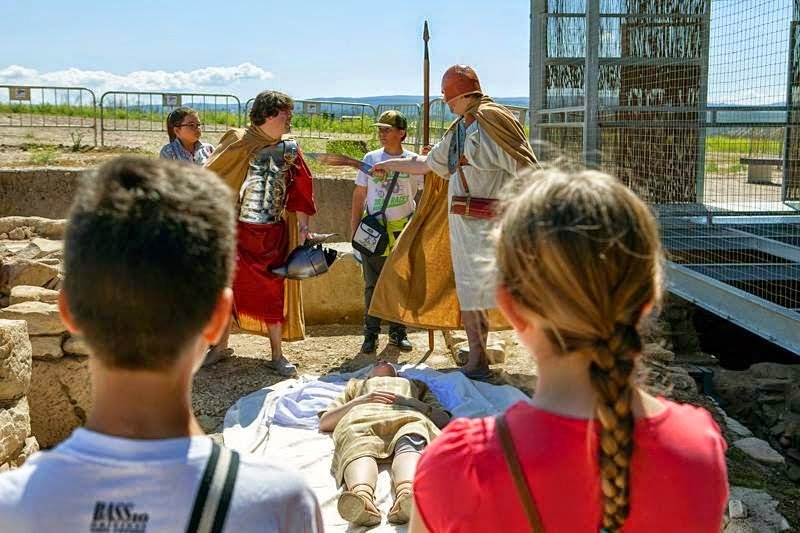 Por tercera temporada consecutiva vuelven las visitas teatralizadas al Yacimiento ibero-romano de Cástulo