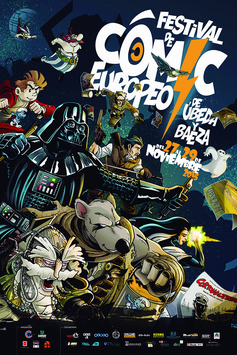 Buena acogida del workshop con editoriales del Festival de Cómic Europeo de Úbeda y Baeza