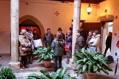El sábado a las 12:00 visita 