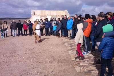 Nuevo éxito de la visita teatralizada a Cástulo