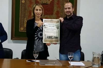Imágen de la entrega del IV Premio de Novela Histórica 