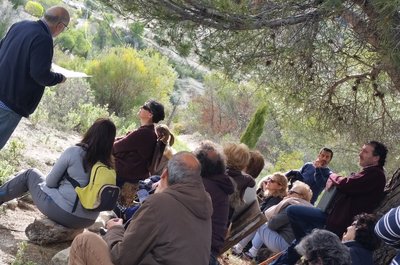 Imagen de la visita guiada al Convento de Cazalla
