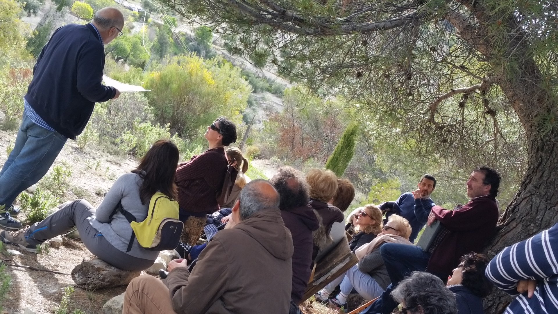 Imagen de la visita guiada al Convento de Cazalla