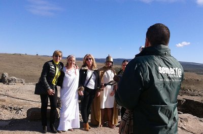 Calendario de visitas  teatralizadas en Cástulo en el mes de mayo