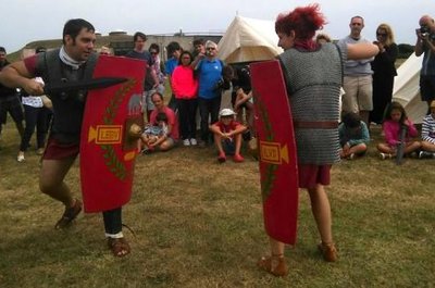Ubetenses en las recreaciones del Parque Arqueológico-Natural de Campa de Torres