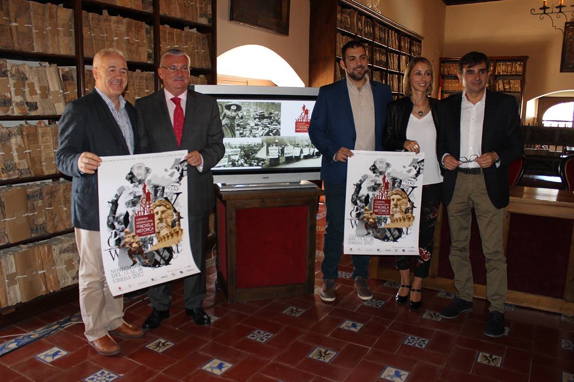 Presentación del Certamen Internacional de Novela Histórica “Ciudad de Úbeda”,en su sexta edición