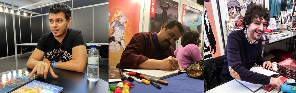 El Torres, Nacho Arranz y Sergio Bleda en la primera tanda de invitados del Festival de Cómic de Úbeda