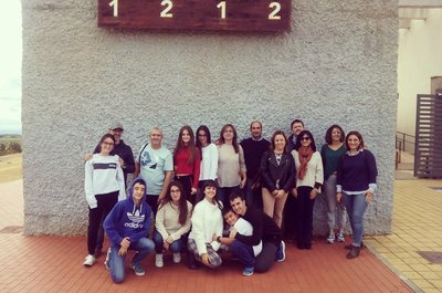 Grupo en el Museo de la Batalla de las Navas de Tolosa