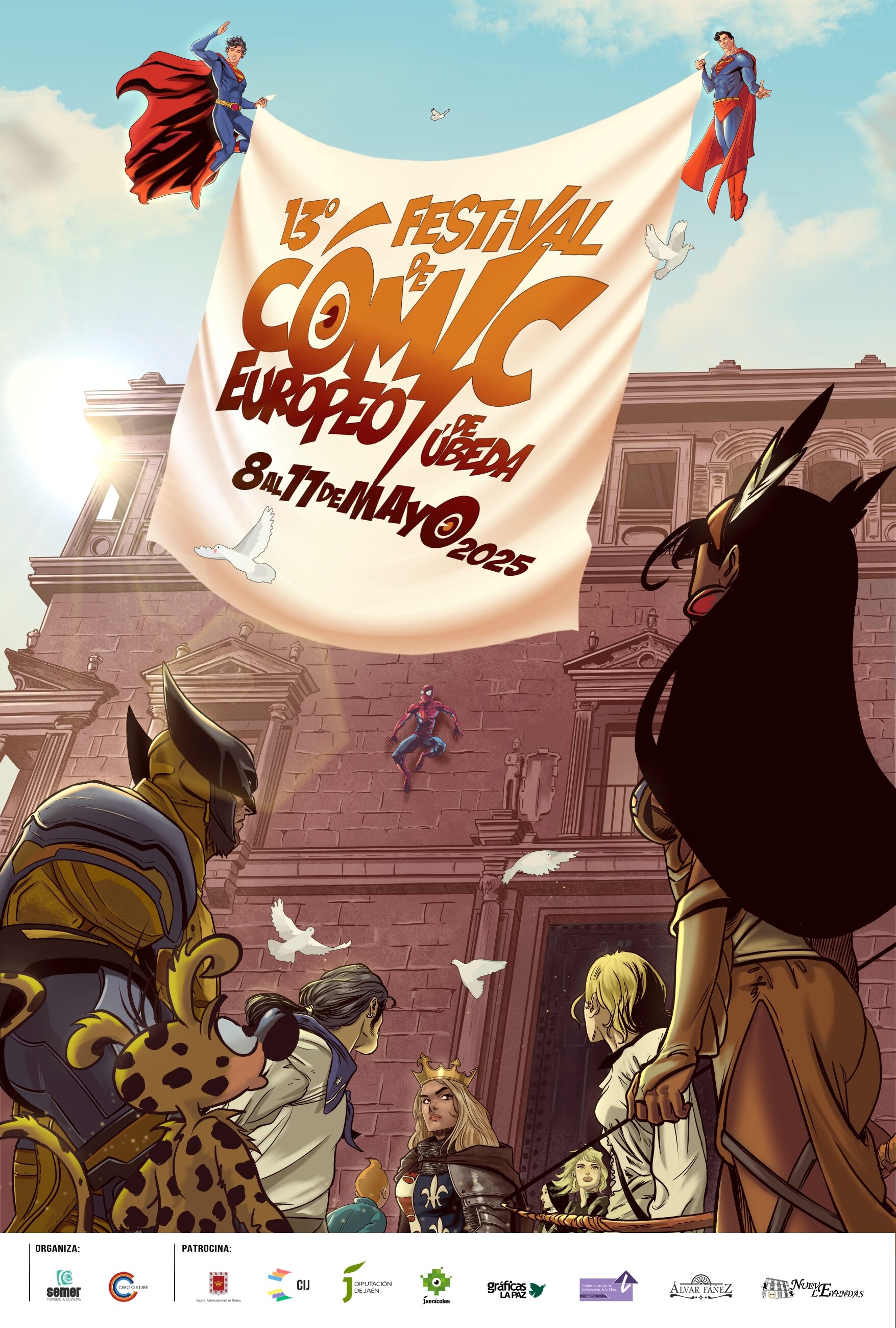 XIII EDICIÓN DEL FESTIVAL DE CÓMIC EUROPEO DE ÚBEDA 