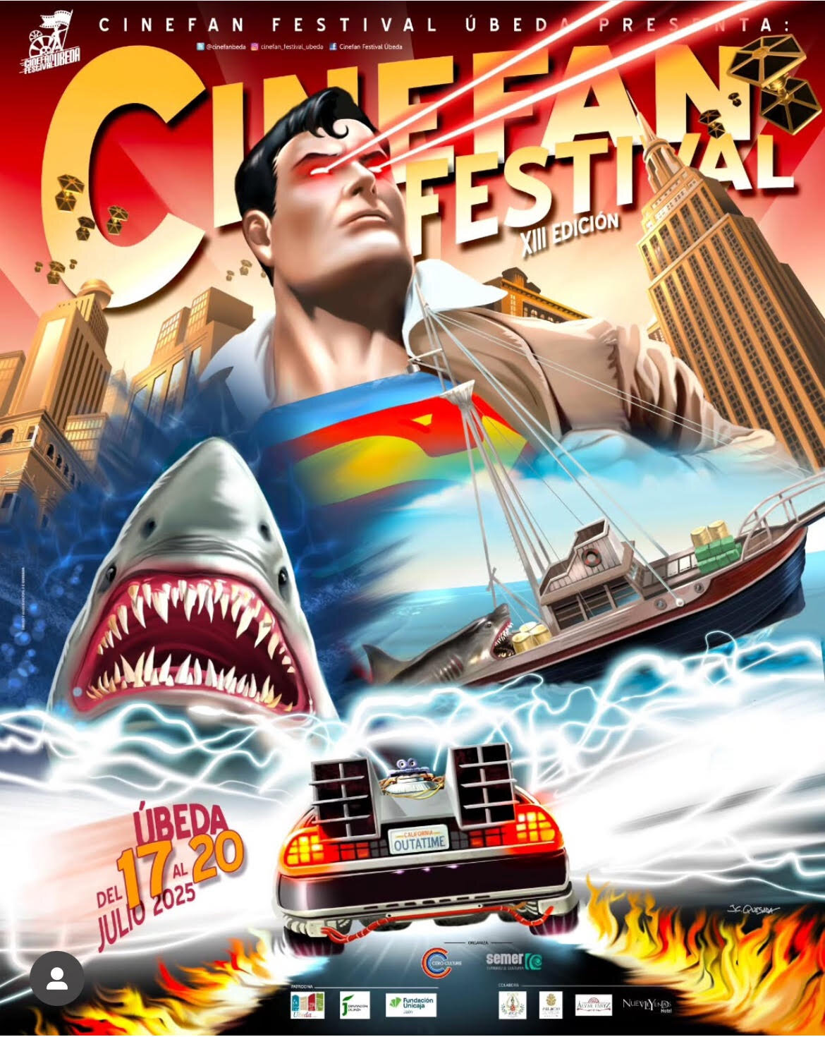EVENTOS - JULIO  2025 XIII EDICIÓN CINEFAN FESTIVAL 